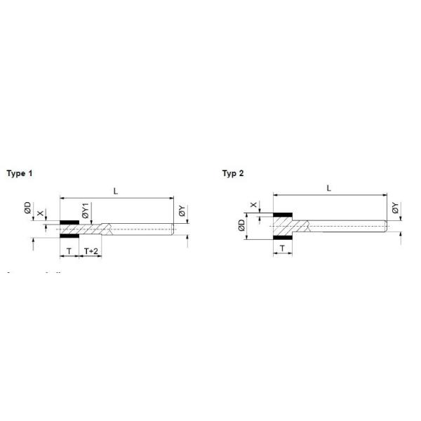 Durable Cbn Grinding Wheels Fuel Injection Pump Nozzle And High Pressure Common Rail Special