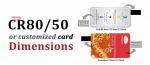 Customized Printing Credit Card Size Gift Membership PVC Card Cutting Machine a4
