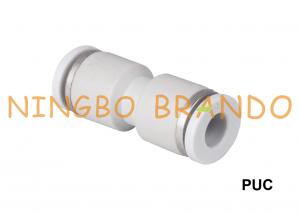 China PUC Union Straight Plastic Pneumatic Tube Fittings 1/8