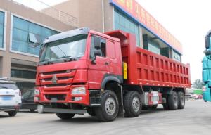 China Howo 12 Tyres 8x4 Used Dump Truck Used Hand Dump Trucks With Diesel Fuel wholesale