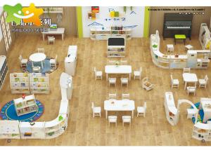 China Daycare Kindergarten School Furniture High Safety Height Adjustable Easy Install wholesale