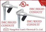 Steel Hot Dip Rigid Metal Conduit Seamless With Coupling And Yellow Cap 3" 4"
