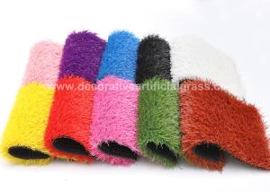 China 10mm 15mm 20mm Playground Colored Artificial Turf 10550/SQM wholesale
