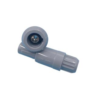 China OD 4.3mm Plastic Push Pull Connector medical plastic tubing connectors wholesale
