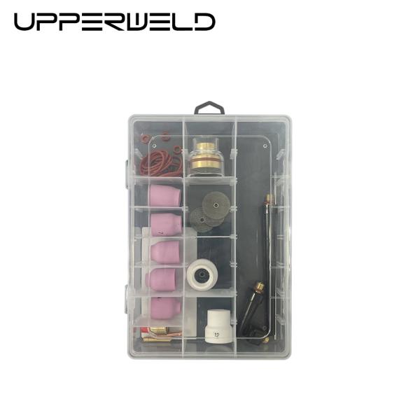 27PCS TIG Welding Torch Accessories for WP-9/20 2.4mm Diameter Ceramic Nozzle Included