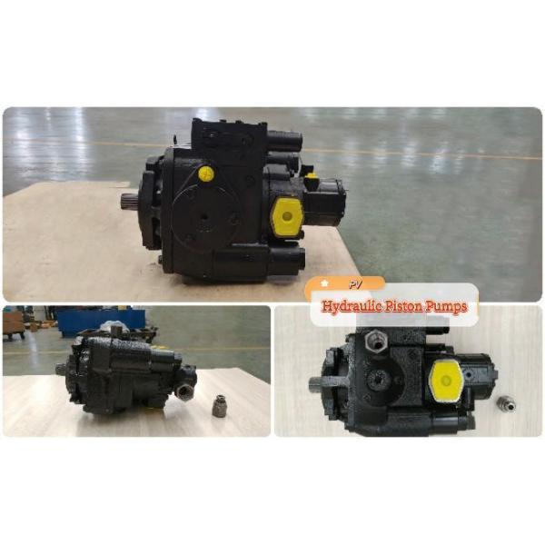 Black Variable Displacement Axial Piston Hydraulic Pump