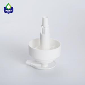 China 4.0cc Plastic Lotion Pumps Aluminum Bright Silver Up Down wholesale