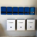 Off Grid Solar Home RV Powerwall Wall Battery Storage Systems 100ah 5kw 48v