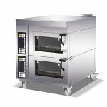 Pizza Mini Industrial Gas Oven 2.5kw 450*66*168cm For Restaurant