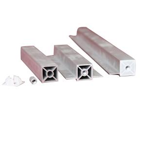 China Clear Anodize Extruded Aluminum Profiles Of Bar For Pop-Up Exhibition Stand wholesale