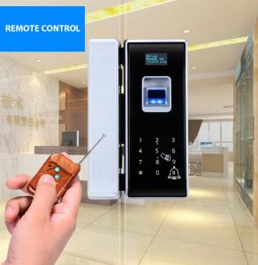 China RF Card Biometric Glass Door Lock Semiconductor Sensor Big Data Capacity wholesale