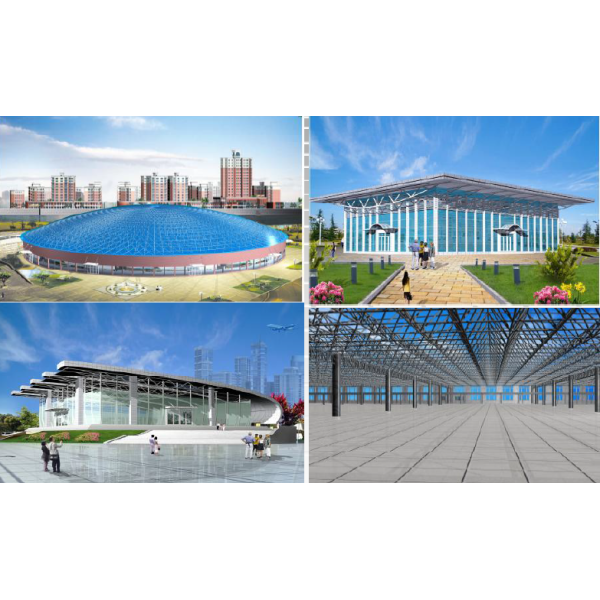 Customized Large Span Steel Structure Warehouse with High Structural Strength for Industrial Use