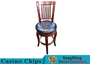 China American Style Retro Dining Chairs / Gaming Desk Chair For Poker Card Games on sale