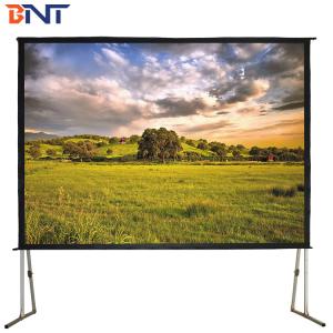 China 250 Inch Motorized Projector Screen For Large Scale Business Activities wholesale