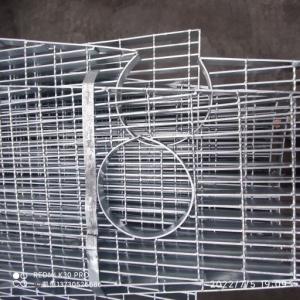 China Silver Special Shaped Steel Metal Grating Customized wholesale