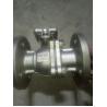 Buy cheap SUS 304 SUS 316 JIS 10K 50A 80A 2PC Floating Flanged Ball Valve from wholesalers