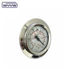Impact Resistance Precise 150 Psi Hydraulic Pressure Gauge Oil 400 Bar With