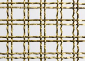 China Brass Double Crimped Wire Mesh 5mm 4×8 wholesale