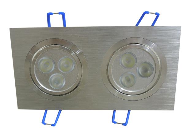 White Low Power Friendly Kitchen LED Ceiling Lamps with 6W 85 - 265V RoHS, CCC