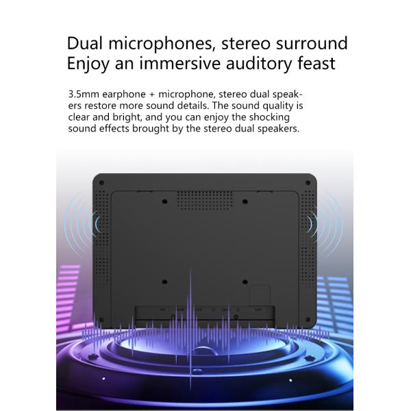 8-inch IPS Touch Screen Wall Mounted Android Tablet PC with POE Support and NFC for Business Use