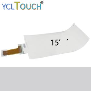 China 15 Inch Capacitive Touch Foil Film 12-20 Touch Points For Tablet / Laptop / AD Machine wholesale