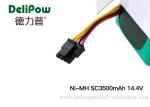 15520 SC350mAh 14.4V NIMH Rechargeable Battery Pack For Cordless Phones