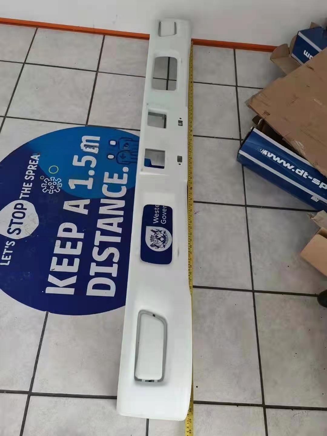 NK08-01-004-MD Isuzu Front Bumper For NPR 1993-1997 700P Heavy Duty Medium Duty