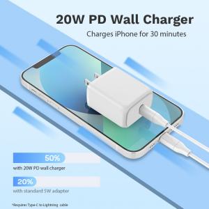 China Replaceable PD Power Adapter USB C Wall Charger 20W PC Plug wholesale