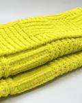 Custom 1/4.5MN Soft Fluffy Chenille Yarn Handmade Chunky Woven Baby Blanket