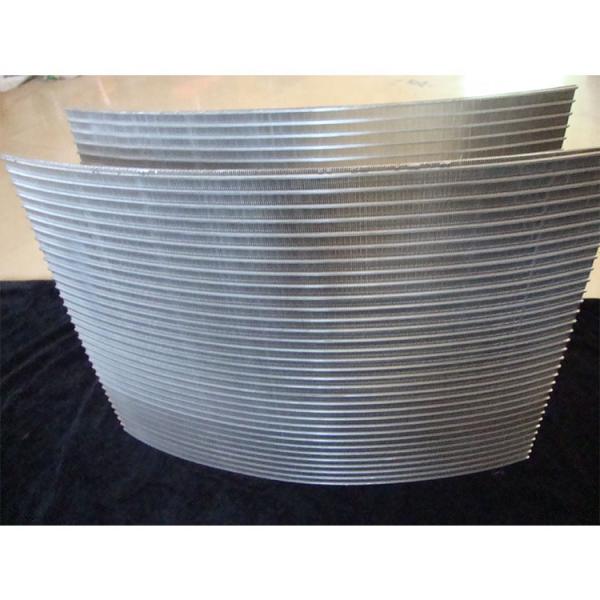 Round Profile Wedge Wire Screen High Strength for Effective Filtration