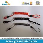 Fashion Accessories Black Elastic Safety Rope w/loop Ends and Strong Wire Core
