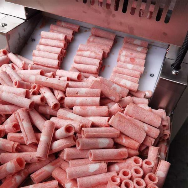 Fully Automatic Stainless Steel Beef And Mutton Cutting And Rolling Machine With New Motor Core Component