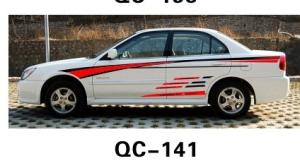 China Nontoxic Custom Decorative Designer Car Body Sticker QC-141G wholesale