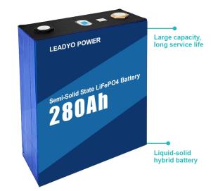 China LiFePO4 Semi-Solid State 3.2V 280Ah Lithium Priamatic Batteries Cell wholesale