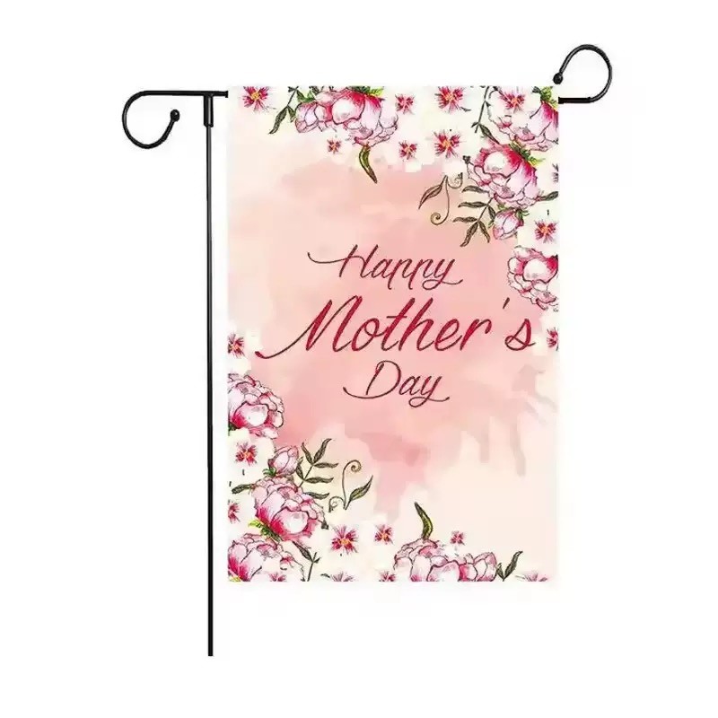 White Sublimation Garden Flag Blanks For DIY Personalized Double Sided Photo Printing