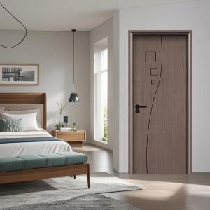 China Gross Weight 35-45Kg/Set 3. Lightweight Hollow Core Door Solid Wood Composite Door wholesale