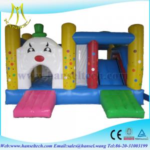 China Hansel Hot Selling Sea World Inflatable Mini Bouncer with Obstacle for Kids on sale
