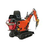Farm Mini Excavator Digging Trenches ZHONGMEI Small Digger Mini Excavator