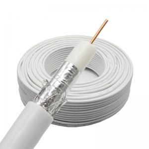 China Rg11 RG59 RG6 Coaxial Cable TV Signal Cable UL CE FCC ROHS Certificate wholesale