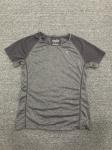 Summer Multicolor Athletic Sports Wear Short Sleeves Pink Grey Womens Yoga Tops