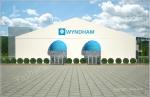 Badminton Courts Sport Event Tents , Semi Permanent Tents For Sporting Events