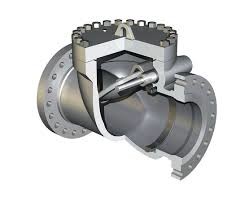 Stainless Steel 316 Flange Swing Check Valve DN25 CL300 RF CF3M