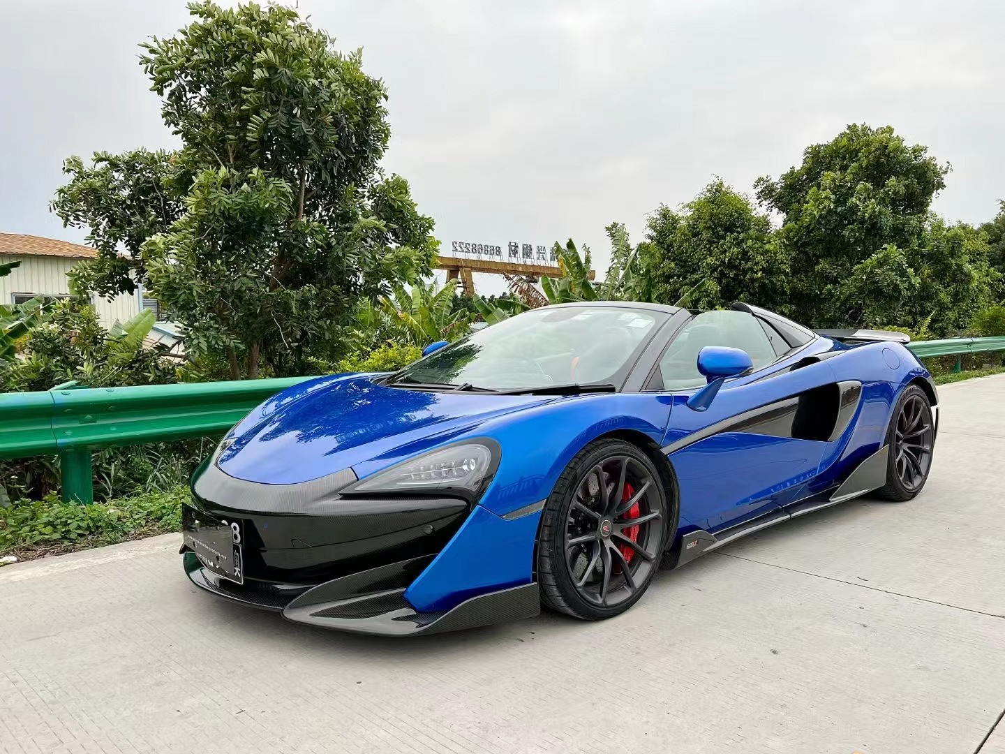 Auto Parts for McLaren 540c 570s 570gt Carbon Fiber Body Kit 540c 570s 570gt Upgraded 600LT Style Body Kit 600LT Spoiler