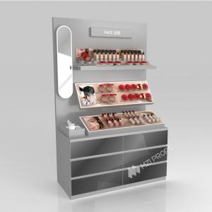 China GDR04-CZ-B04 Beauty Display Rack with Adjustable Shelves and Luxury Brand Showcase for Cosmetics Store wholesale