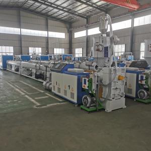 China High Speed Single-screw HDPE/PPR Water Supply Pipe Extrusion Making Equipment 20-110mm wholesale