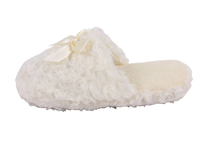 Comfortable White Hotel Slippers For Adults / Youths 29cm Length*11cm Width