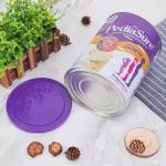 1000ml -5000 Ml Food Grade Tinplate Round Cans Milk Powder Round Tin Cans