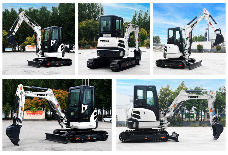 Compact Reliable TE-35s Mini Hydraulic Excavator With 0.09m3 Bucket Capacity