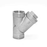 ISO 9001 Standard DN8-DN100 Stainless Steel 316 Threaded Y Strainer for