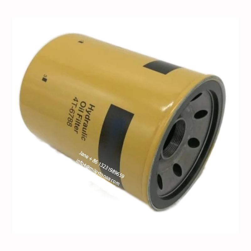 Milestone oil filter 4T-6788 HF6710 HF6720 P550388 HF6720 HF6163 excavator hydraulic line filter